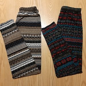 2 pairs Leggings